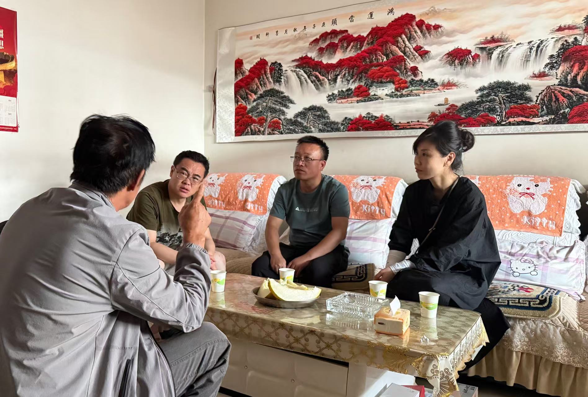 千里家访聚合力，双向奔赴促成长--学校赴新疆开展暑期家访活动