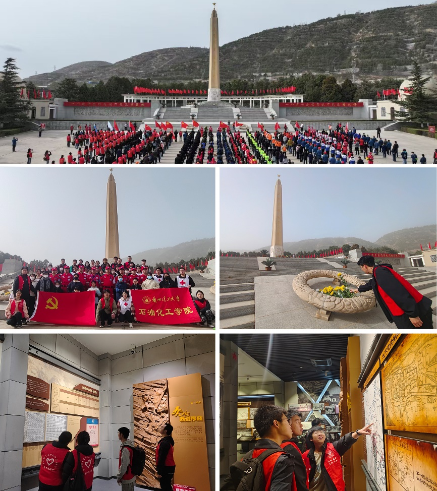 “一站式”学生社区|“植此青绿 赓续未来”——石化学院组织师生参加兰州市祭奠英烈主题植树活动
